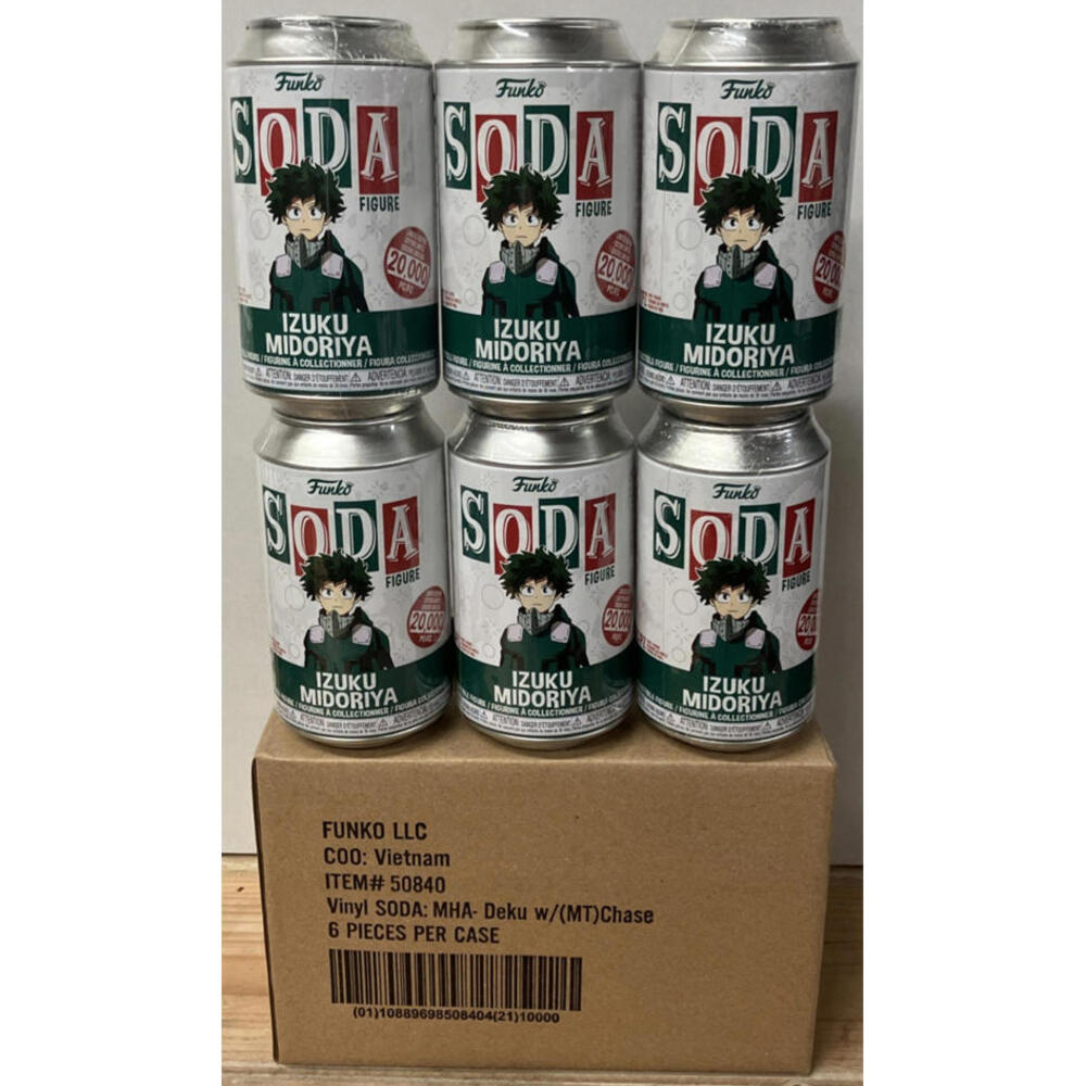 Funko Soda Deku (Izuku Midoriya) Sealed Lot (6) MHA